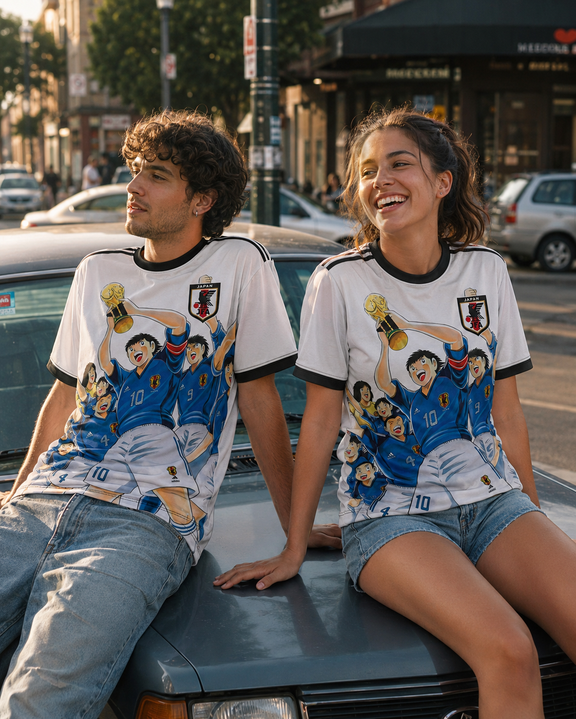 Camiseta Japon x Captain Tsubasa