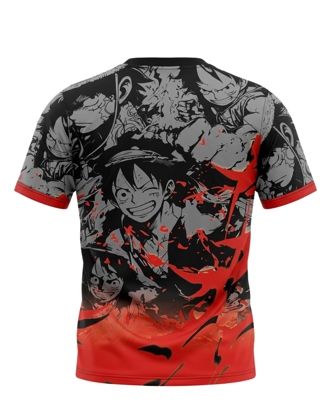 Camiseta Japon One Piece Black-Red Edition