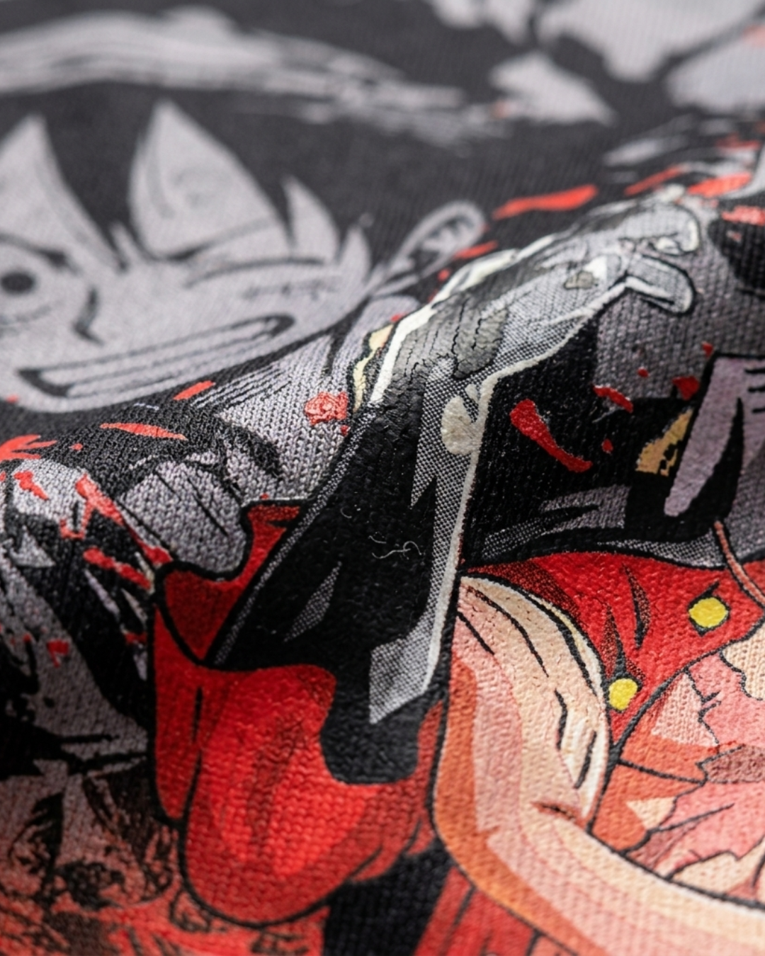 Camiseta Japon One Piece Black-Red Edition
