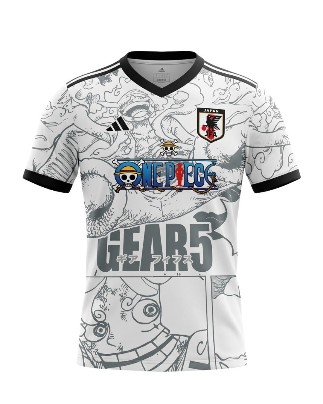 Camiseta Japon de One Piece Gear 5