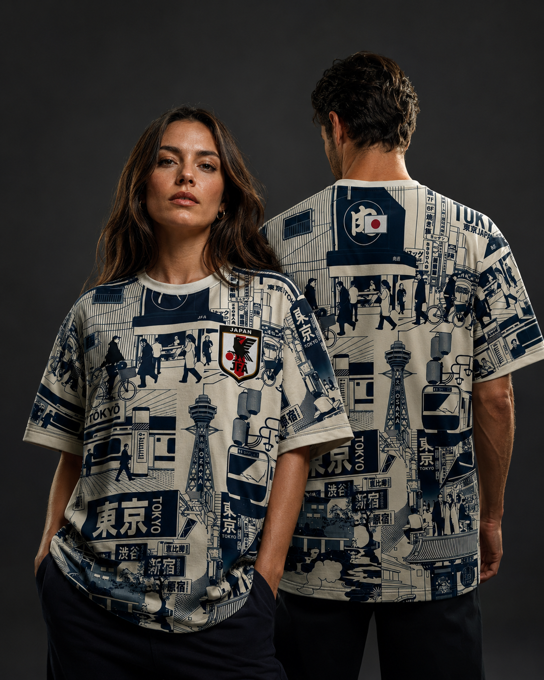 Camiseta Japon Edición Especial Tokio Black